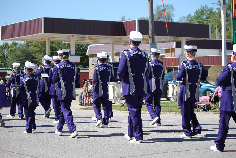 Stanton Community Schools Stanton Band Participates in ShenFest Parade!