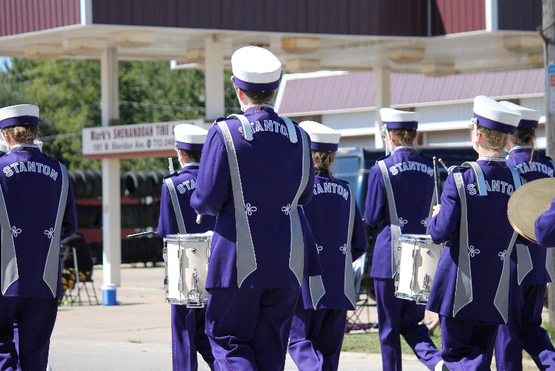 Stanton Community Schools Stanton Band Participates in ShenFest Parade!