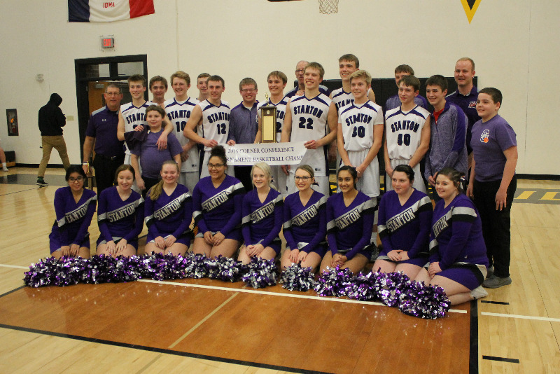 Stanton Community Schools Corner Conference Basketball Champions
